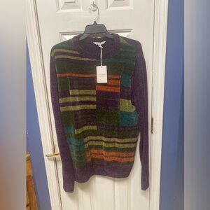 Steve Harvey Abstract Print Crewneck Sweater Size XL